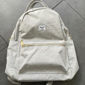 Herschel backpack, never used Supply Nova mid volume / light grey crosshatch